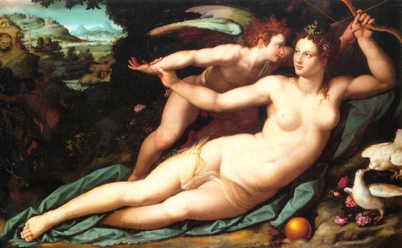 ALLORI Alessandro Venus and Cupid France oil painting art